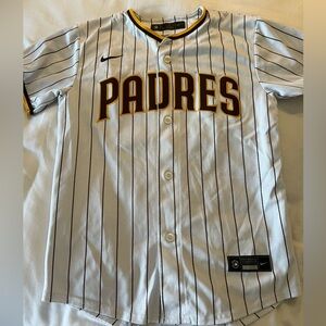 Official MLB Padres jersey, Tatis Jr, Youth M 10/12